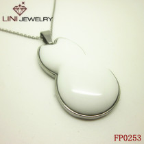 2012 Wholesale Price Stainless Steel Jewelry Pendant,Fashion Bottle Gourd Shaped Pendant Jewelry
