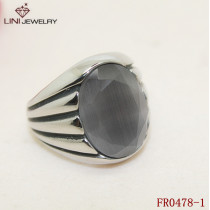 Elegant Stainless Steel Ring Factory FR0478-1