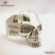 Stainless Steel A feared Skull Ring
