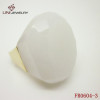 316L Stainless Steel Beautiful Glass stone Ring