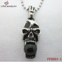 skull jewelry stainless pendent