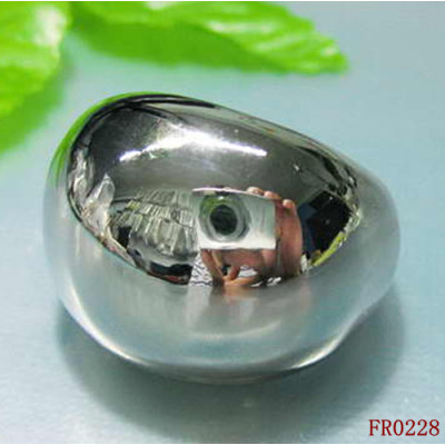 Steel High Polished Finger Ring