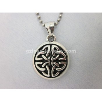 316l stainless  steel   jewery of  chinese  knot  shaped