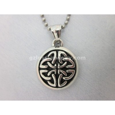 316l stainless  steel   jewery of  chinese  knot  shaped