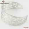 Hollow Design Stainless Steel Bangle