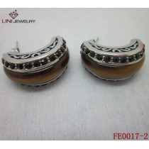 316L Stainless Steel Opal Earrings