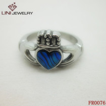 Charming Stone Ring,2012 Best Selling Steel Ring