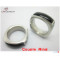 316L Stainless Steel Square Couple Ring FR0134