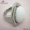 White Color Triangle Design Ring,stainless Steel Jewelry  FR0215-1