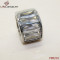 Shining  Stone Stainless Steel Finger Ring FR0216-1