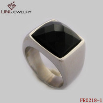 Facet Surface Stone Ring FR0218-1