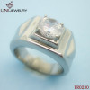 Stainless Steel Engagement&Wedding Ring  FR0230