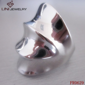 Simple Fashion Design Stainless Steel Ring FR0629