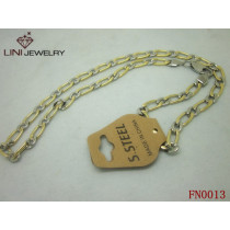 Gold Plating Stainless Steel Necklace FN0013