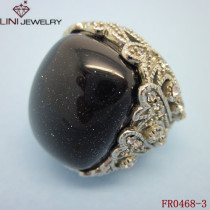 Beautiful Shinny Stone Ring,Stainless Steel Jewelry FR0468-3