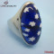 Ruby Stone 316L Stainless Steel Ring Jewelry Wholesale Guangzhou Factory