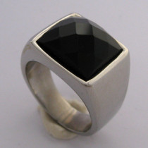Facet Surface Stone Ring FR0218-113