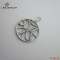 316L Stainless Steel Circle Diamond Pendant FP0836