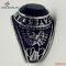 2013 Fashion black Glass stone ringsFR0676