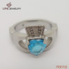2013 Fashion  Heart shaped Diamond rings FR0702