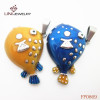 2013 Cute  Fish-shaped pendant & Necklace FP0869