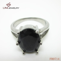 2013 Fashion black Crystal  ring FR0714
