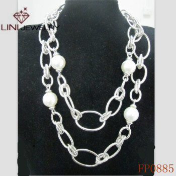 2013 fashion Pearl Necklace FP0885
