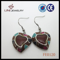 heart shaped Earrings FE0120
