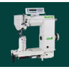 SINGLE-NEEDLE POST BED WITH WHEEL FEED NEEDLE FEED AND DRIVER ROLLER PRESSER LOCKSTITCH SEWING MACHI