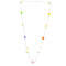 New design Alloy with colorful epoxy Round necklace