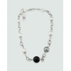 Wholesale Pearl with diamond ring long chain necklace