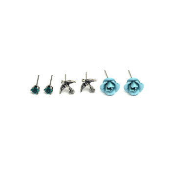 Hot sale! Fashion 3 set earring Dove earring