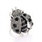 Special zinc alloy diamond ladybug ring in anti-silver plating
