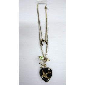 Dave Heart Pendant Chain Necklace