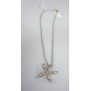 Wholesale Charm Star Rhinestone Chain Necklace