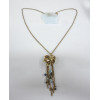 Fashion Flower Bead Chain Necklace