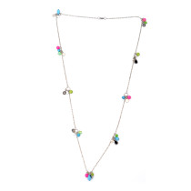 Handmade Acrylic Bead chain Necklace
