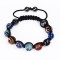 Beautiful Colorful Rhinestone ball Shamballa  Bracelet