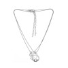 Manufactory Lover friendship alloy necklace with key and lock