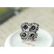 New arrival fashion four small flower alloy ring