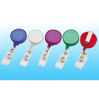 Translucent Plastic Badge Reel