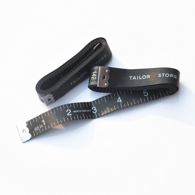 Custom Brand Design Black Tailor Measuring Tape