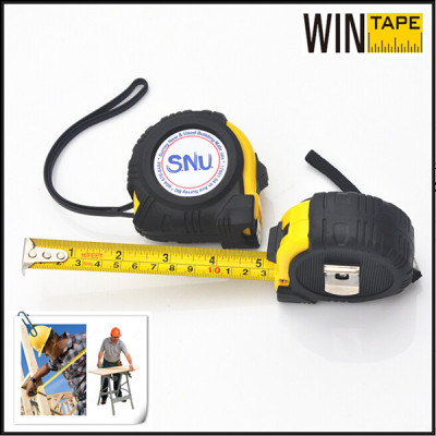 25feet metric rubber tape measure bangles customized with sticker or lable
