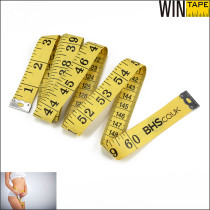 New Design 150cm customized your brand clear pvc tailors clothing ruler for promotion