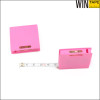 Gift Under 1 Dollar With Name Pink Steel Measuring Tape 1 Meter With Spirit Level