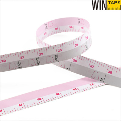 Gift Under 1 dollar OEM Design Pink Paper Promotional Gifts Tape Measure For Shirt