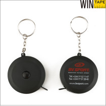 New Revolutionary Product 2016 Black Frosting Tape Measure 1.5 Meter With Keyring