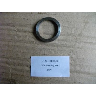 Hangcha forklift parts snap ring 25*32 : GB886-86