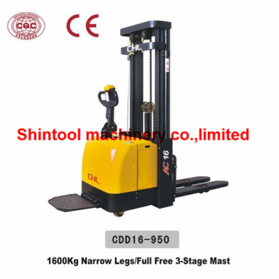 CHL 1.2-1.6Ton  CDD16-950 Electric Pallet Stacker