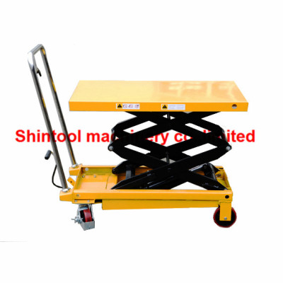 350KG Mini scissor lift table with Max.height 1300mm SPS350